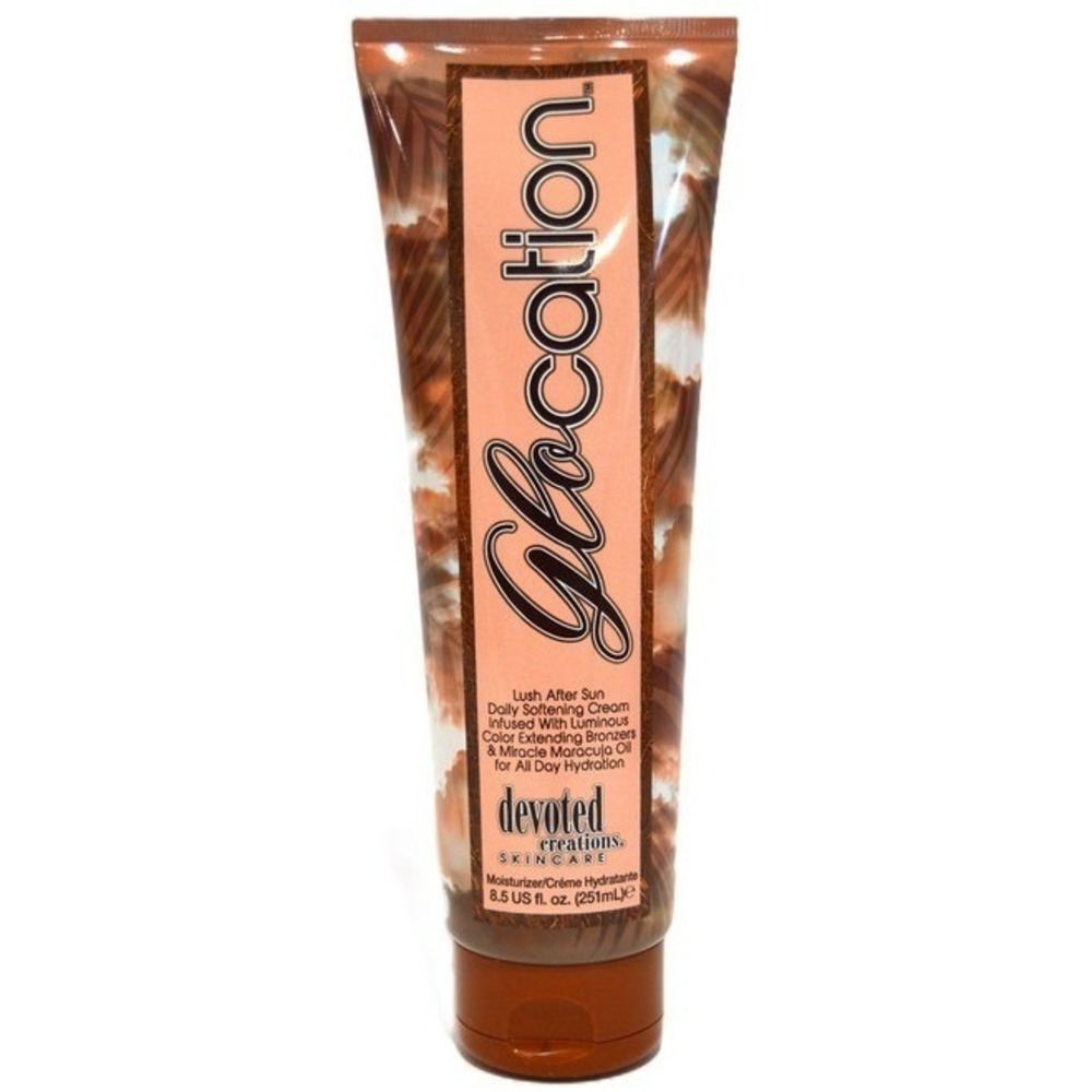 Devoted Creations Glocation After Sun Softening Cream Bronzer Moisturizer 8.5oz